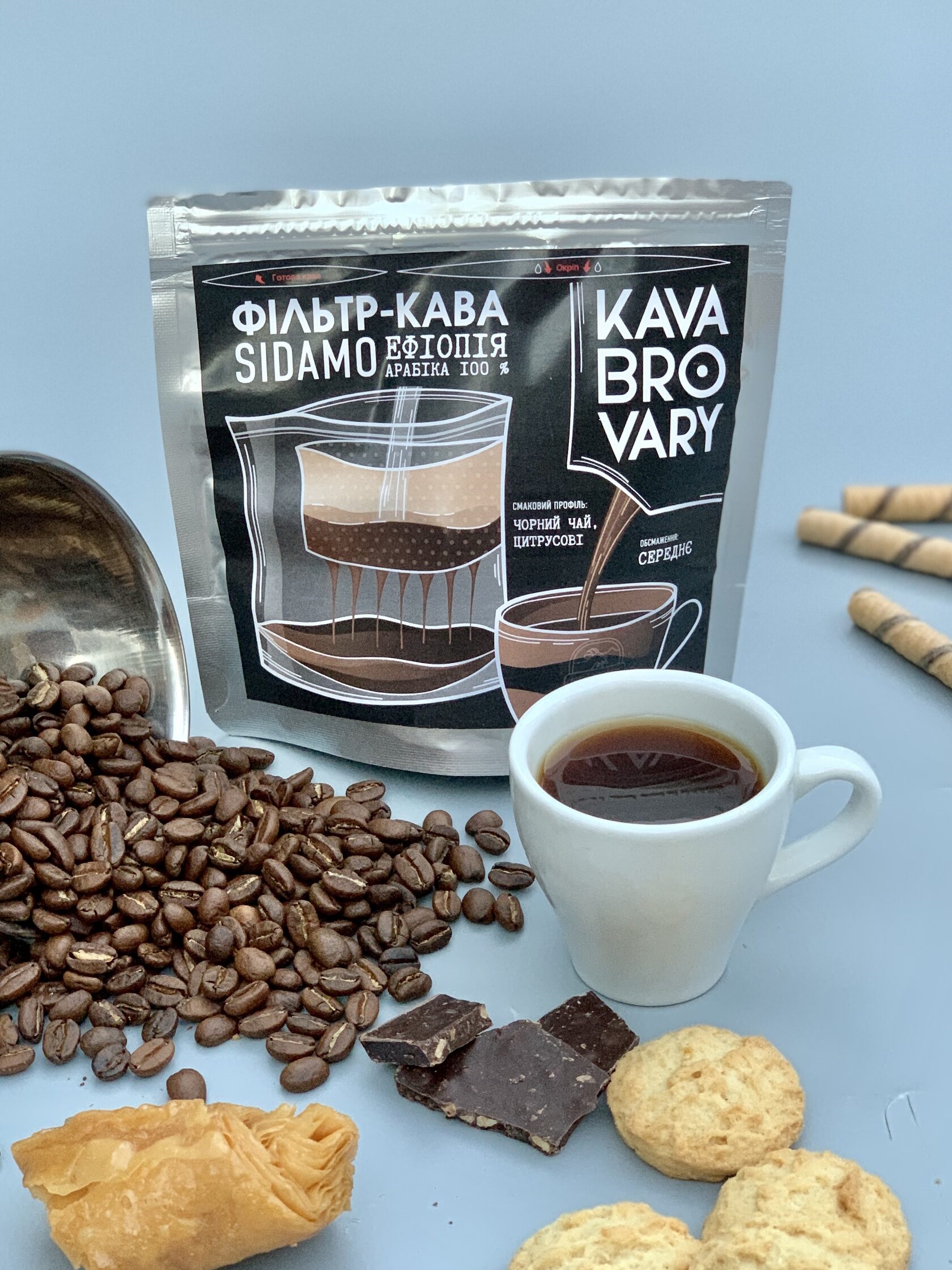 Фільтр-кава KavaBroVary Barbados blend - Зображення 6